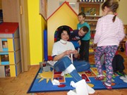 Malování na dřevěné magnetky